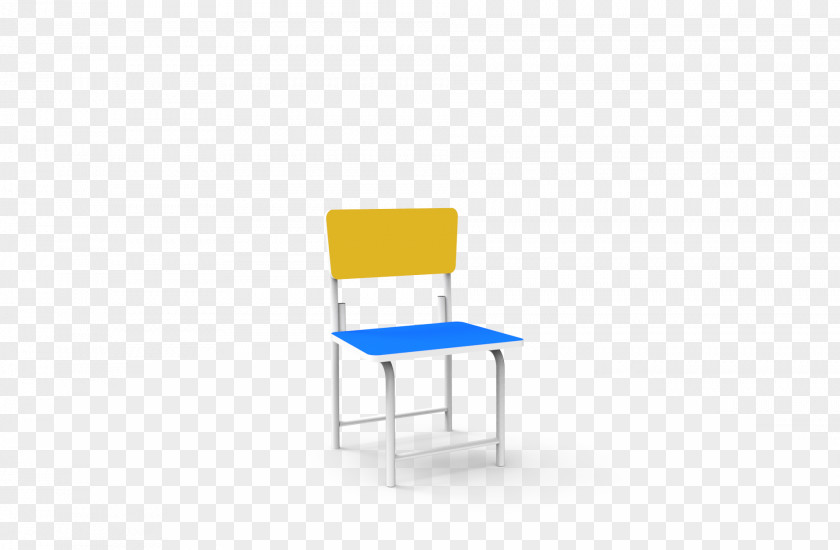 Chair Cobalt Blue Line PNG