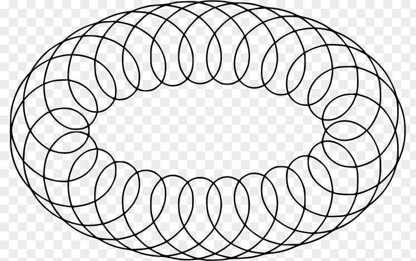 Circle Roulette Spirograph Epitrochoid Point PNG