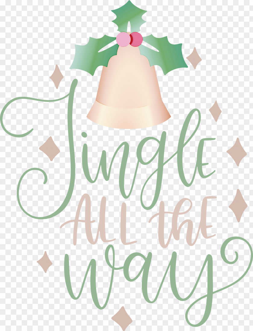 Jingle All The Way Christmas PNG