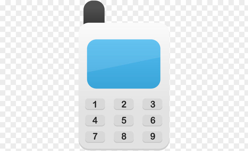 Mobile Numeric Keypad Office Equipment Electronic Device Calculator PNG