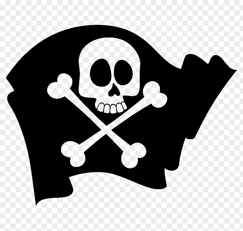 Skull And Crossbones Piracy Calavera Jolly Roger Bones PNG