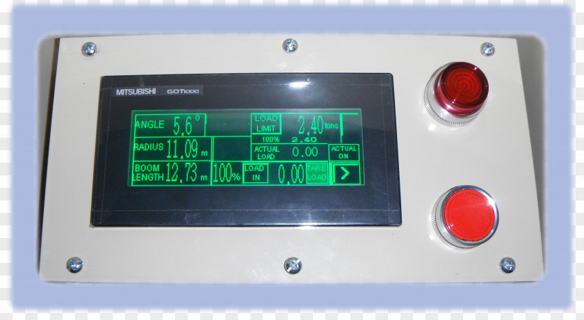 Crane Mobile Display Device Electronics Electrical Load PNG