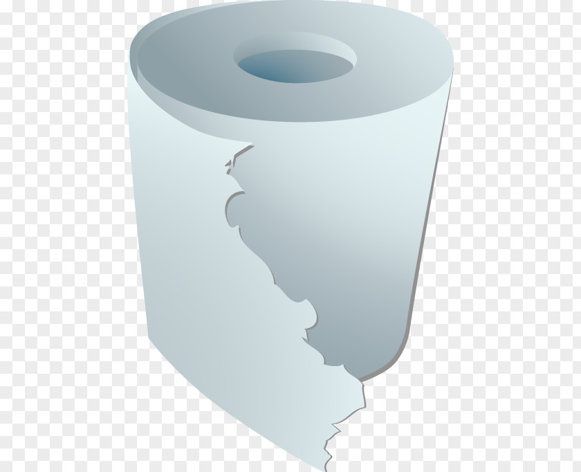 A Roll Of Toilet Paper Vector Material Euclidean PNG
