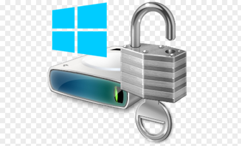 BitLocker Windows 10 Encryption Microsoft 8 PNG