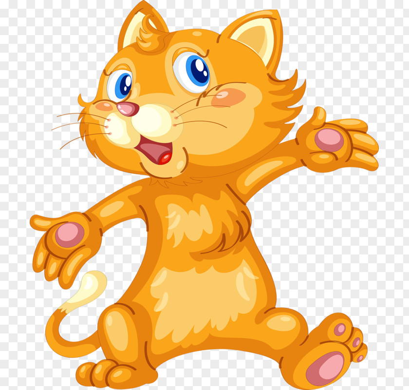 Cartoon Cat Kitten Royalty-free Clip Art PNG