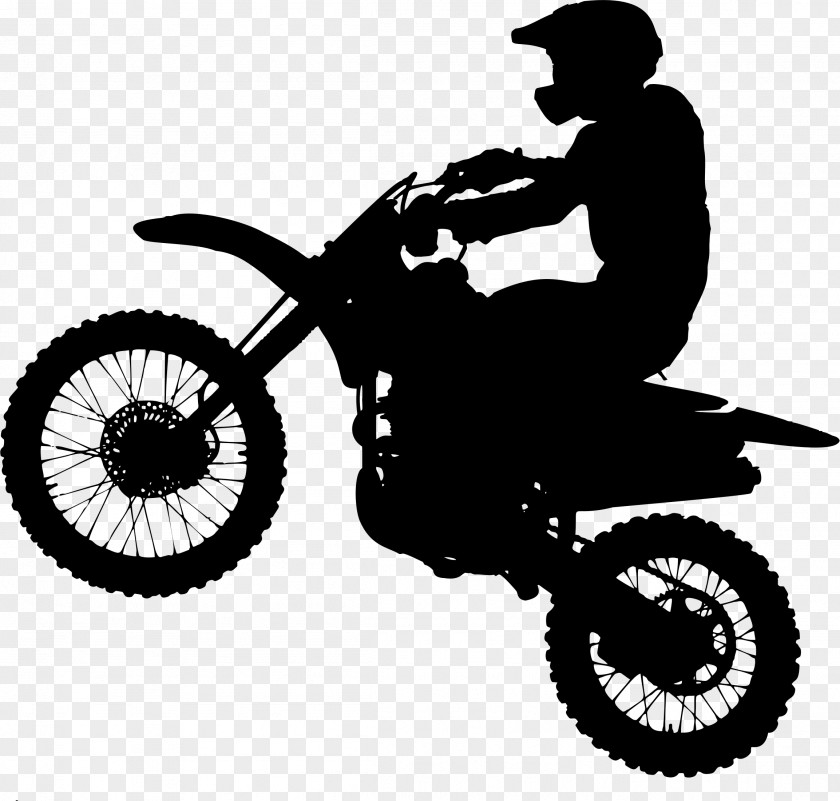 Dirt Motorcycle Silhouette Bicycle Motocross Clip Art PNG