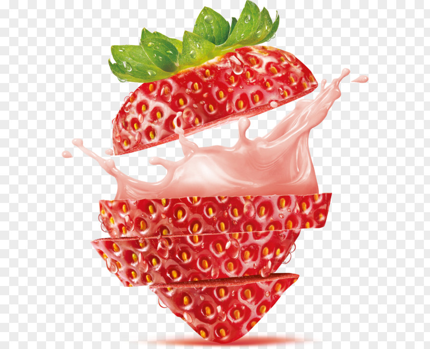 Fruit Splash Strawberry Juice PNG