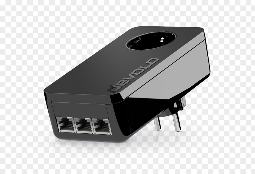 PowerLAN Power-line Communication Devolo Adapter Ethernet PNG