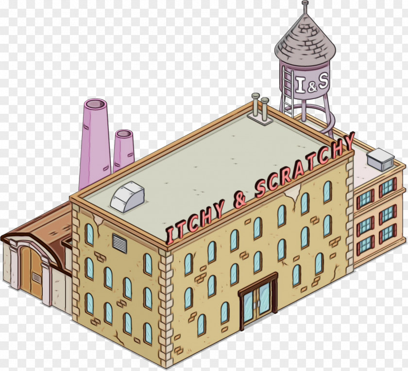 Castle Architecture Cartoon PNG