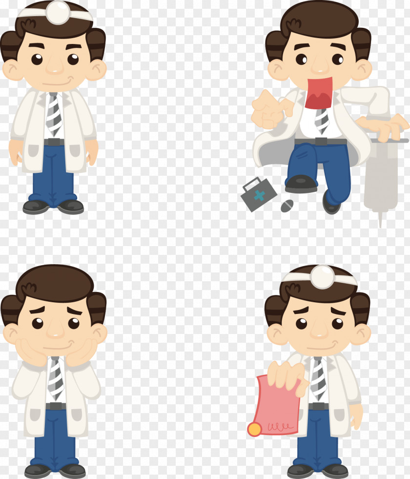 Doctor Cartoon Elements Physician PNG