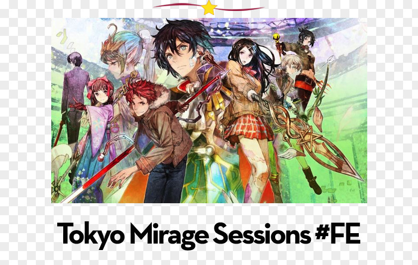 Nintendo Tokyo Mirage Sessions ♯FE Wii U Role-playing Video Game PNG