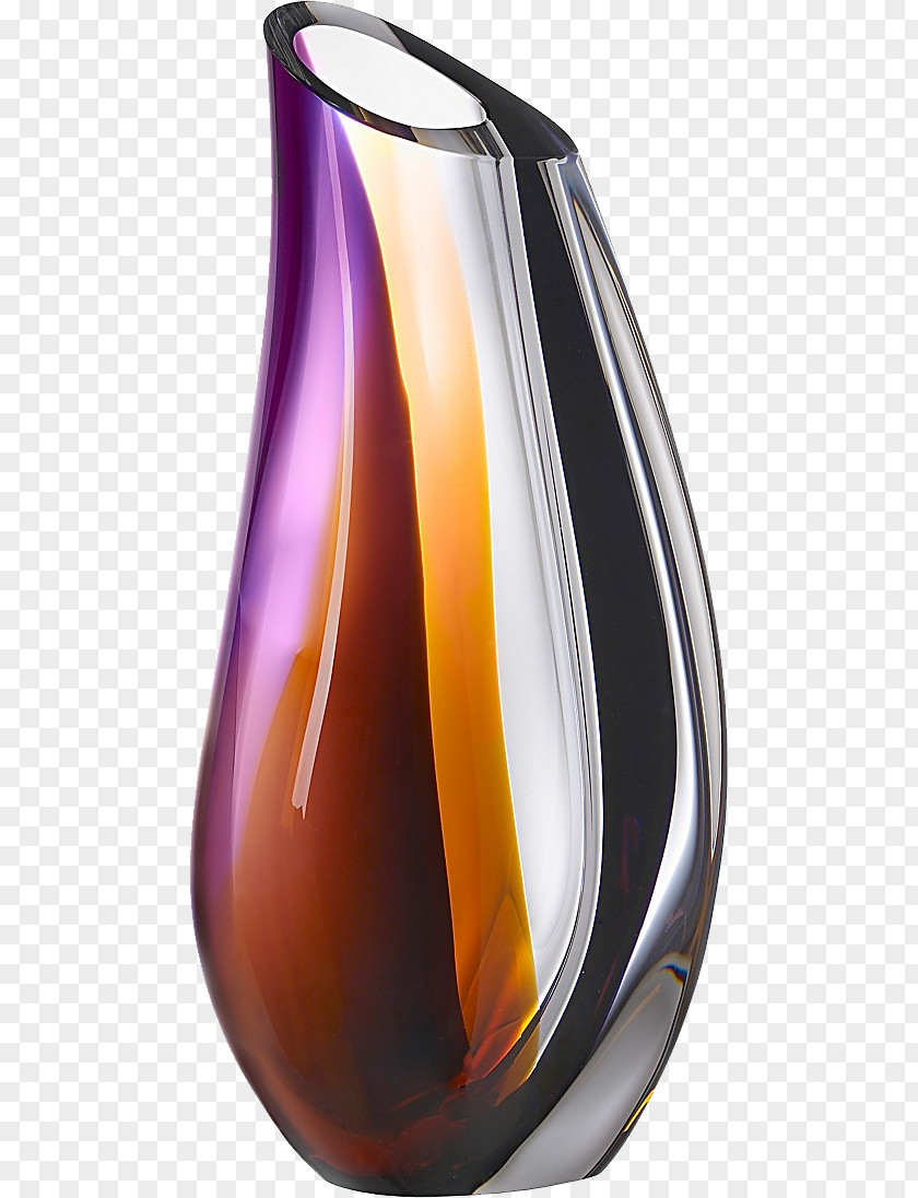 Vase Kosta Glasbruk Kosta, Sweden Glass Lilac PNG