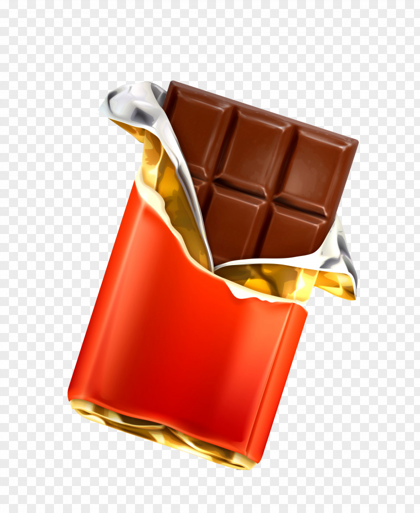 Chocolate Bar Candy Illustration PNG