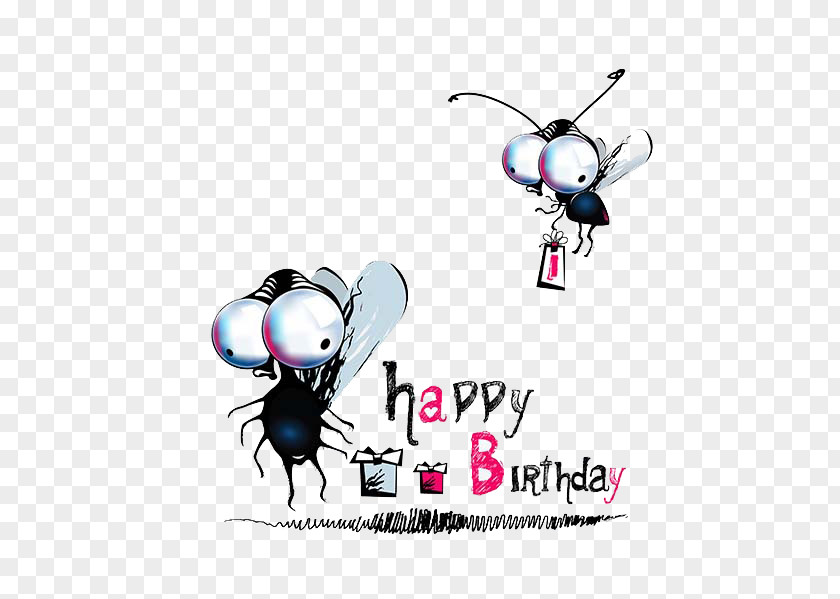 Insect Cartoon Animals Birthday Buckle Clip Free HD PNG