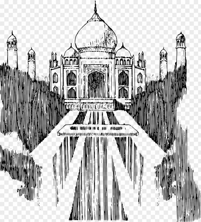 Taj Mahal Monument Clip Art PNG