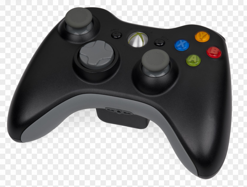 Xbox Black 360 Controller Game Controllers Video Consoles PNG