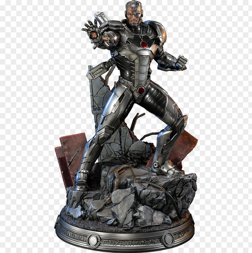Cyborg Comics Harley Quinn Darkseid Statue The New 52 PNG