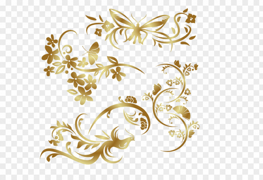 Gold Frame Download PNG