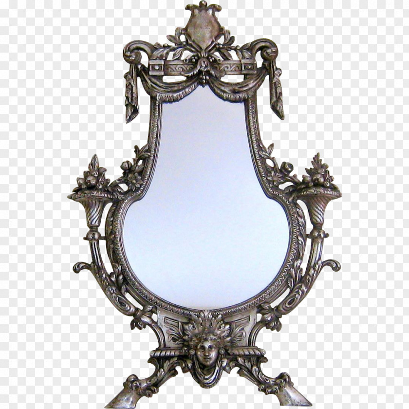 Mirror Image Vanity Victorian Era PNG