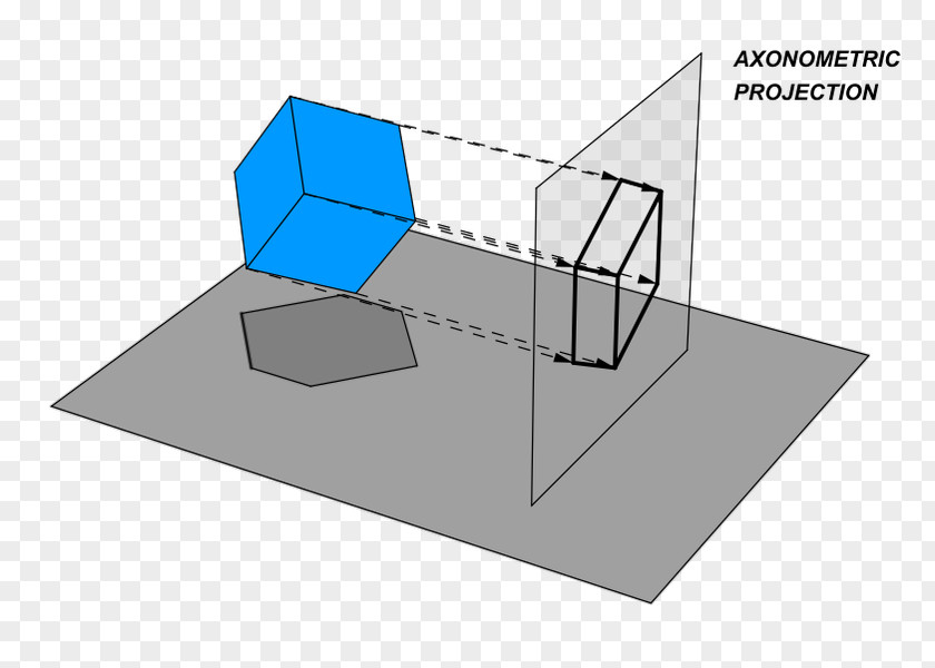 Perspective Projection Axonometric Graphical Multiview Isometric PNG