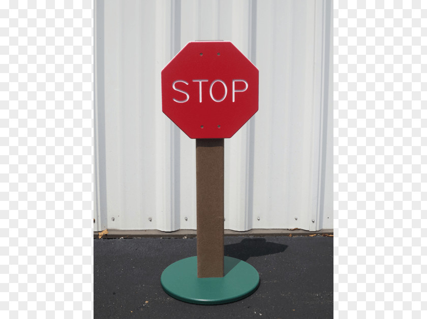 Traffic Post Stop Sign Pedestrian Crossing PNG