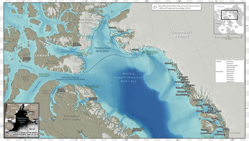 Greenland North Water Polynya Inuit Lancaster Sound Marine Mammal PNG