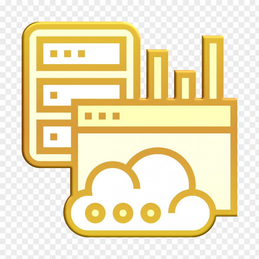 Hosting Icon Server Cloud Service PNG