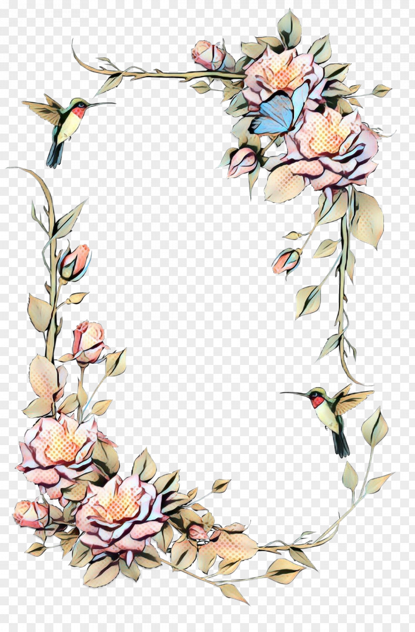 Plant Rose Picture Frames Floral Flower Background PNG
