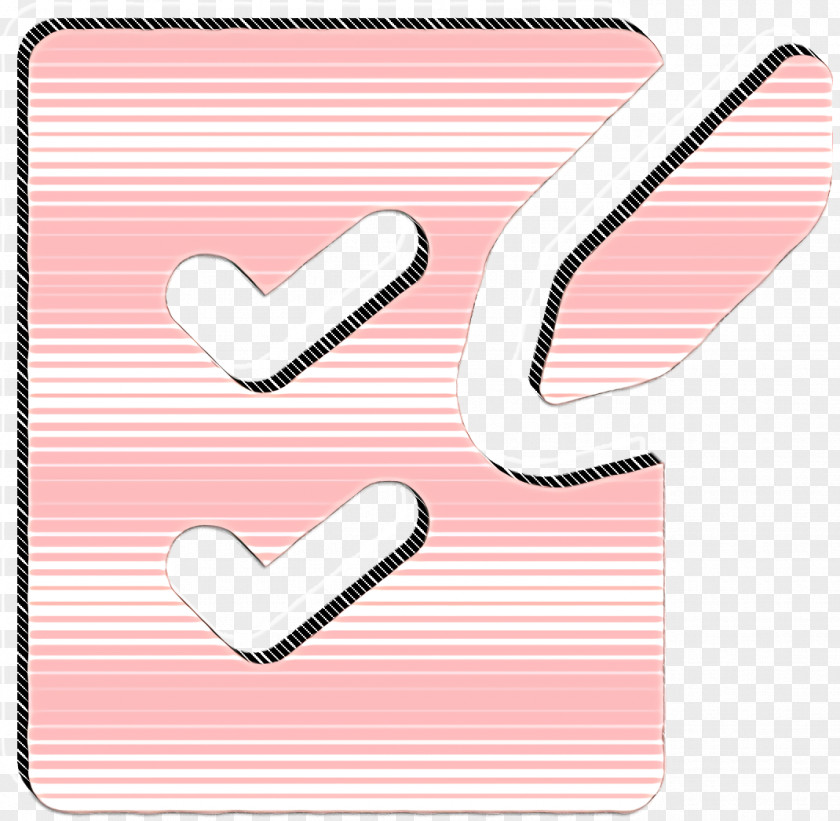 Shapes Icon Shipping And Handly Fill Check List PNG