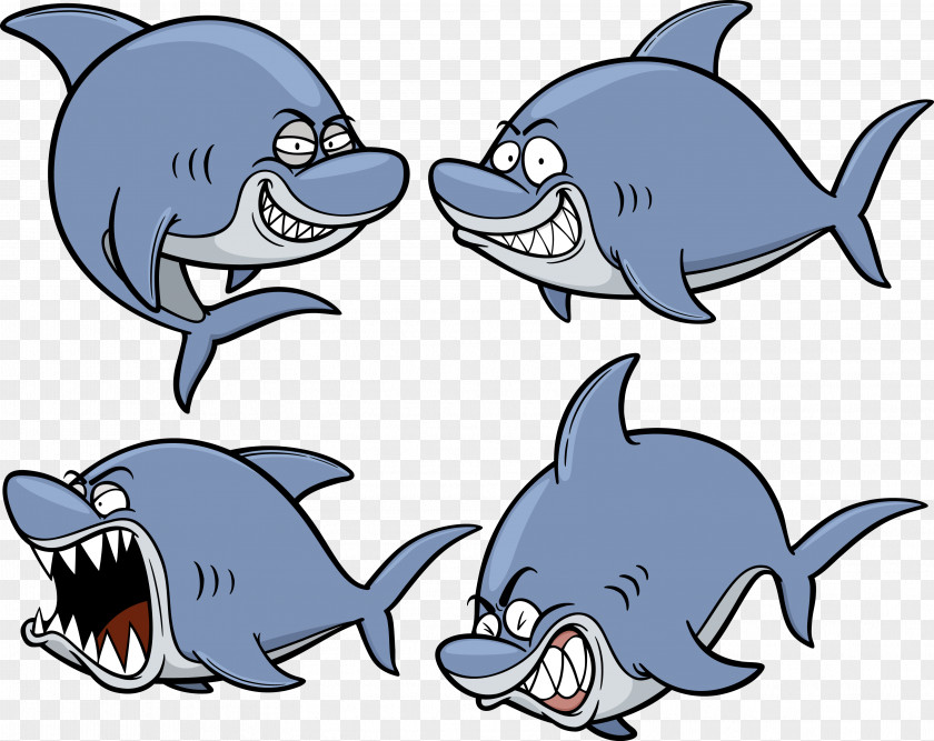 Sharks Shark Animation Clip Art PNG