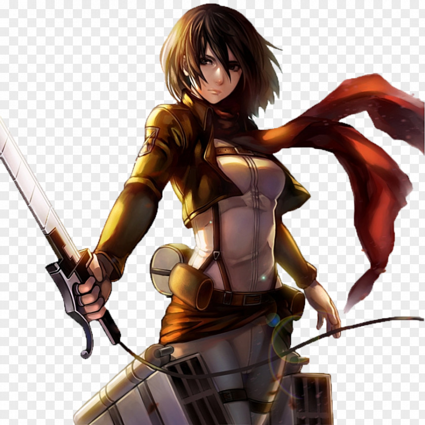 Ataque Alos Titanes Transparent Image Mikasa Ackermann Eren Yeager Armin Arlert Jean Kirschtein Attack On Titan PNG