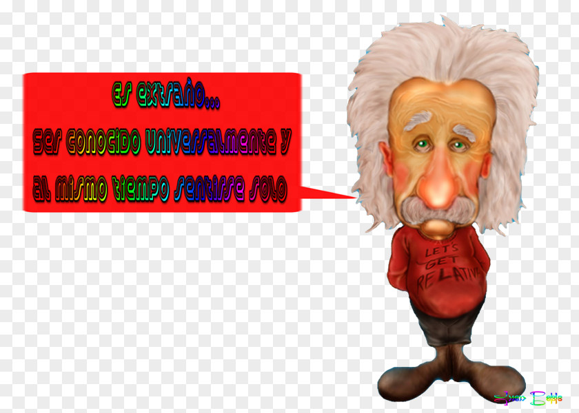 Bal Character Figurine Fiction Caricature Albert Einstein PNG