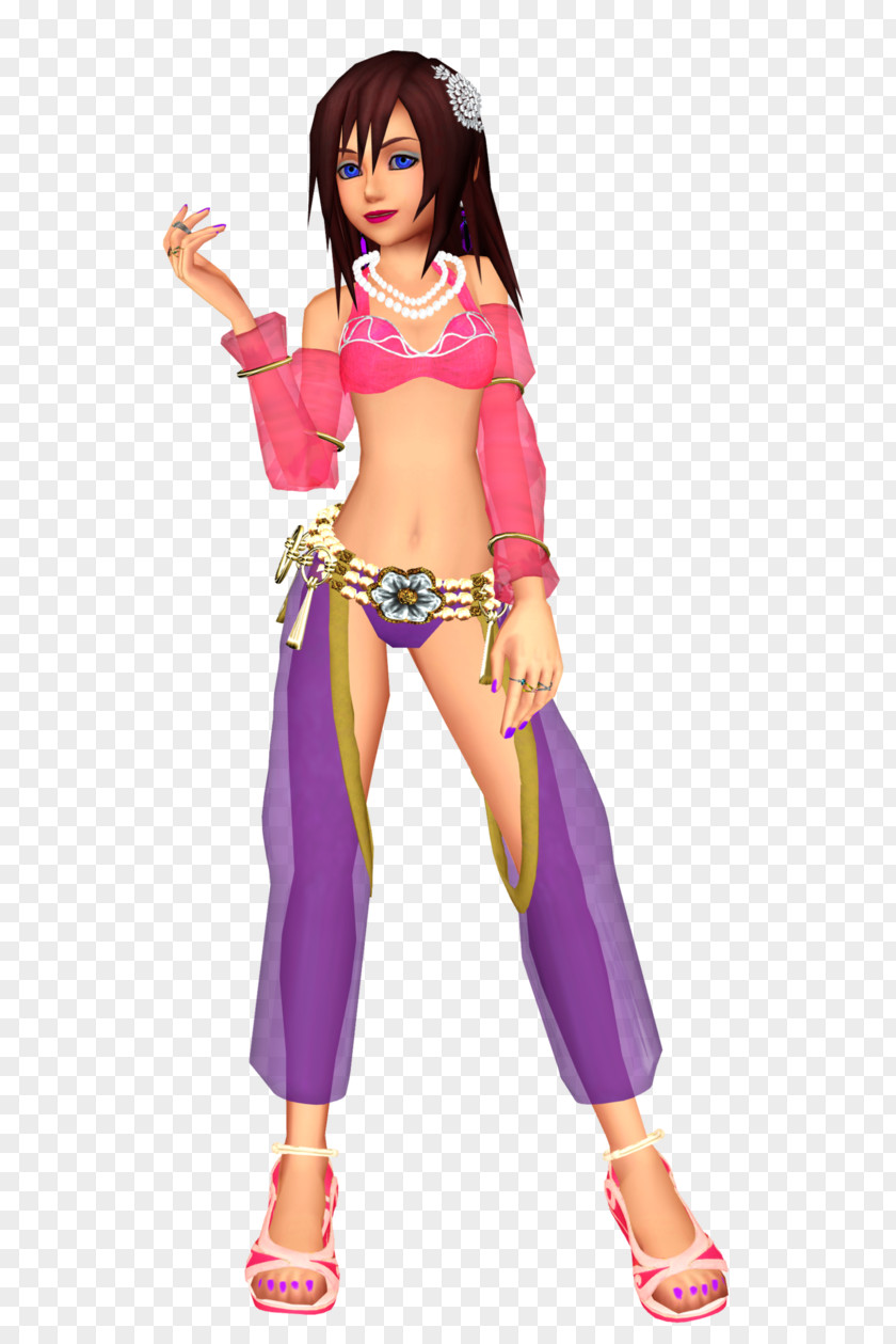 Belly Dancer Kingdom Hearts Costume Kairi Dance PNG