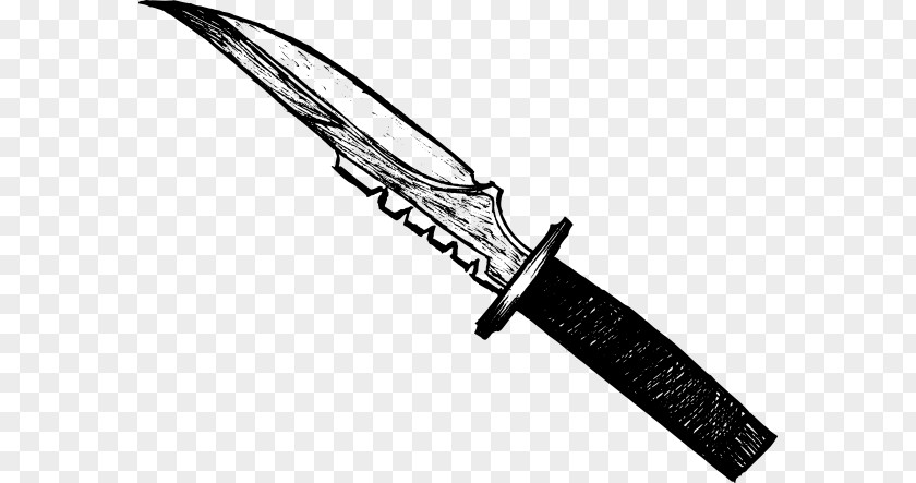 Knife Drawing PNG