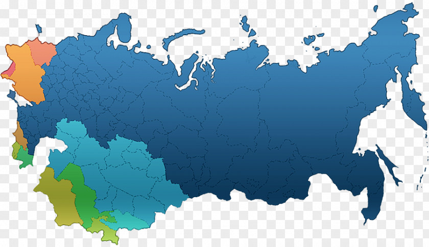 Russia Russian Soviet Federative Socialist Republic Republics Of The Union Map Post-Soviet States PNG