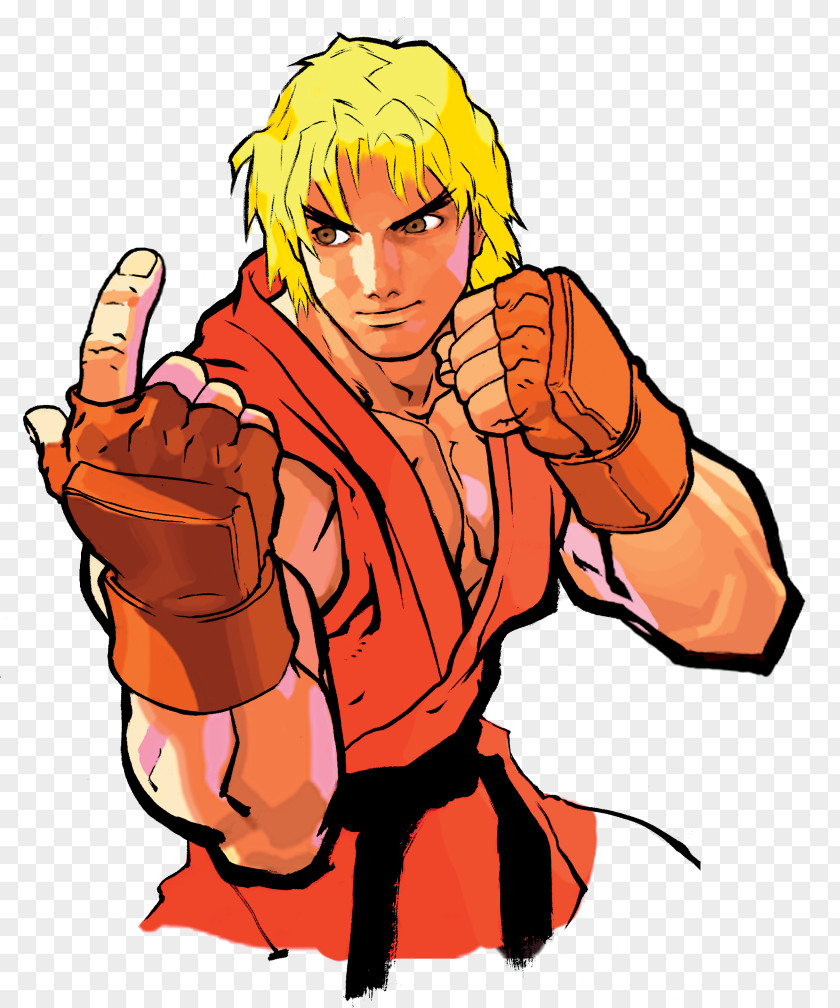 Street Fighter III Ken Masters Ryu Gouken PNG