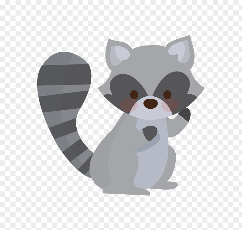 Vector Cute Raccoon Cuteness PNG