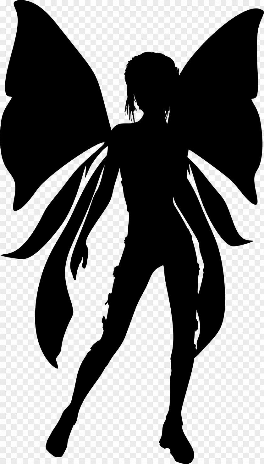 Wings Fairy Silhouette Clip Art PNG