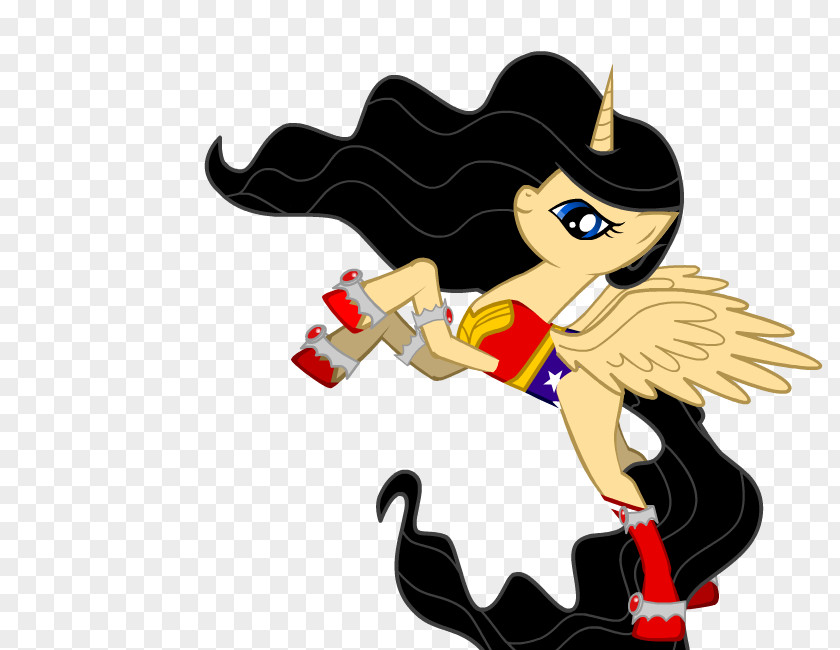 Wonder Woman Pony Princess Celestia Luna Horse PNG