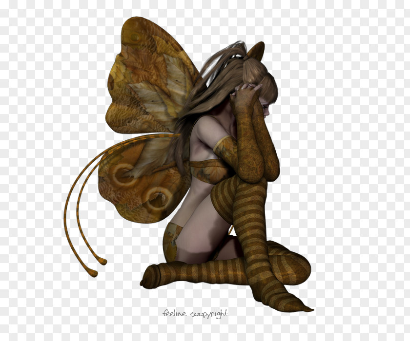 Fairy Insect Nymph Figurine Elf PNG