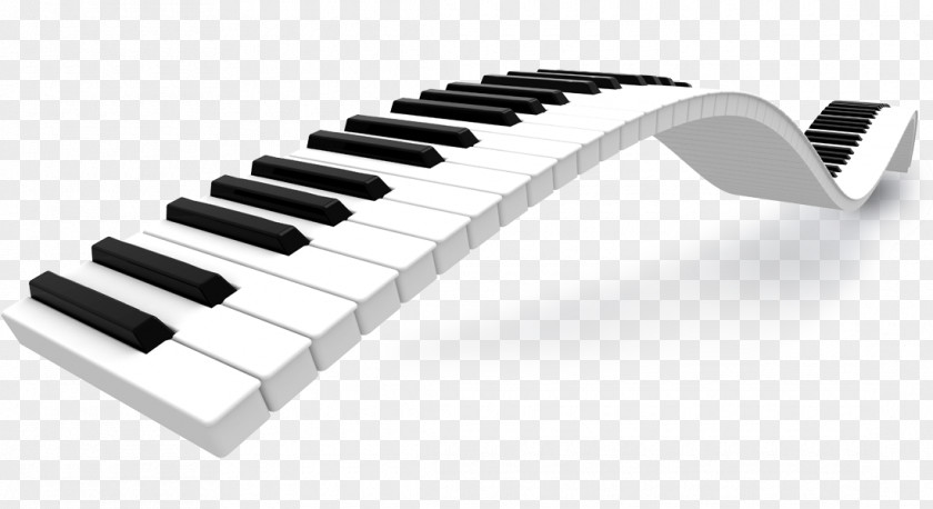 Free Piano Pull Creative Wave Musical Keyboard Electronic Electric PNG