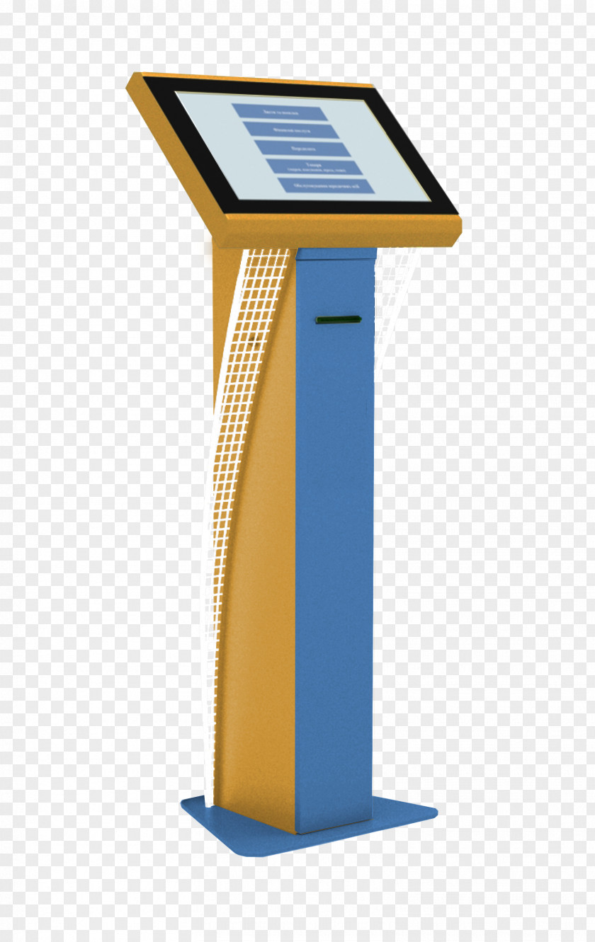 Interactive Kiosks Queue Management System Touchscreen PNG
