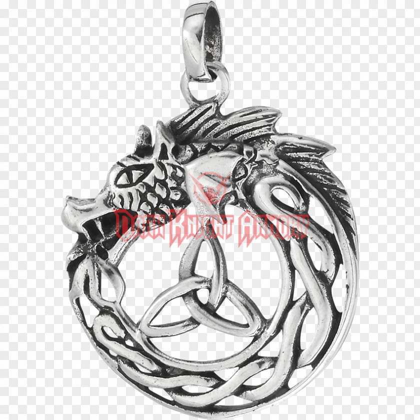 Jewellery Charms & Pendants Triquetra Necklace Dragon PNG