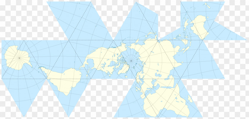 Perspective Projection Dymaxion Map World Globe Earth PNG