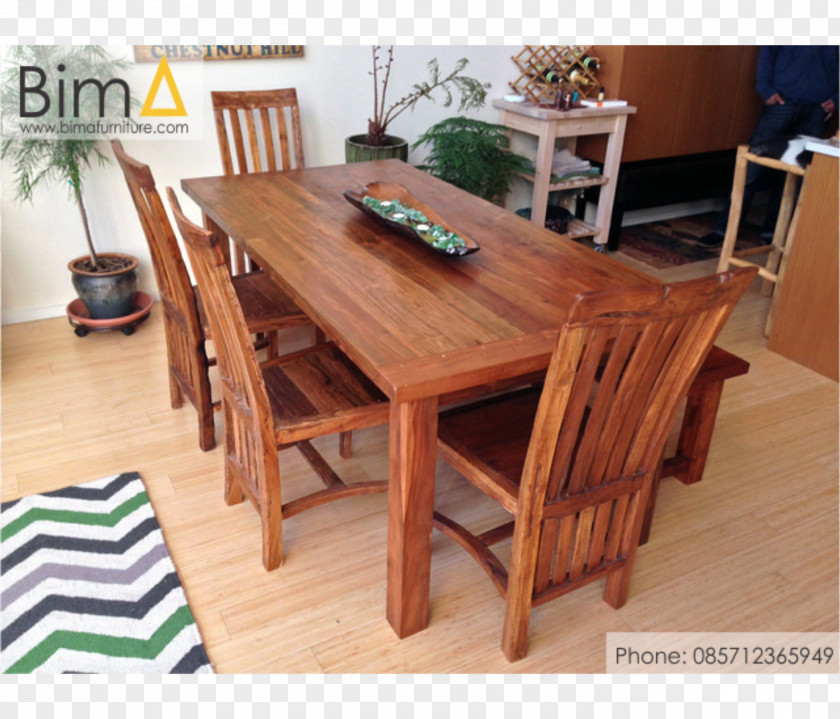 Table Dining Room Matbord Chair Teak Furniture PNG