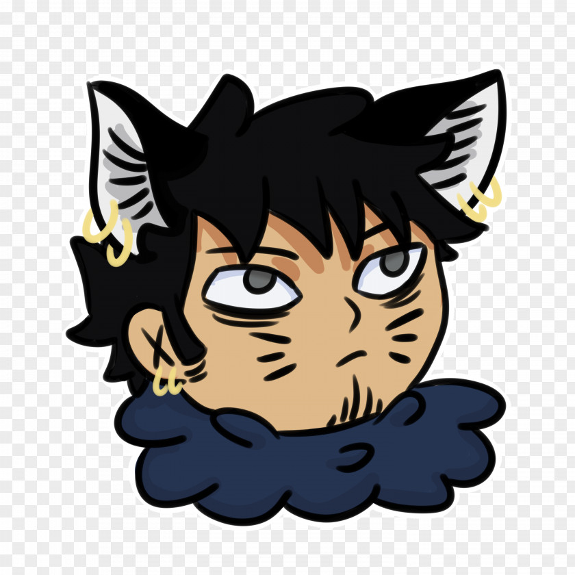 Trafalgar Law Cat Nose Character Clip Art PNG