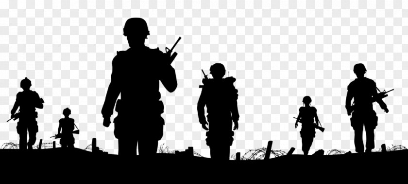 Armed Forces Day Border Clip Art Vector Graphics Soldier Silhouette Illustration PNG