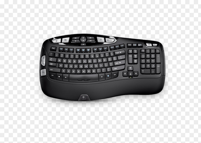 Computer Mouse Keyboard Wireless Logitech K350 PNG