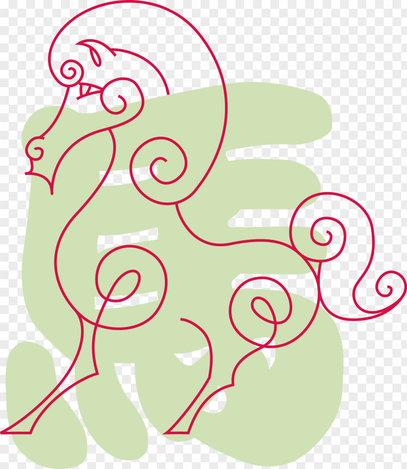 Flower Line Art Clip PNG