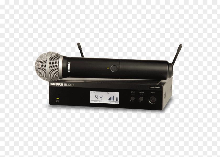 Microphone Shure SM58 Wireless PNG